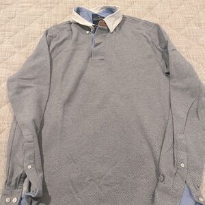 Brooks Brothers men’s rugby shirt; medium
